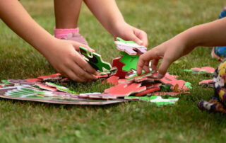 Le puzzle peut aider les enfants atteints de dyspraxie dans le balayage visuel, impératif pour l’écriture