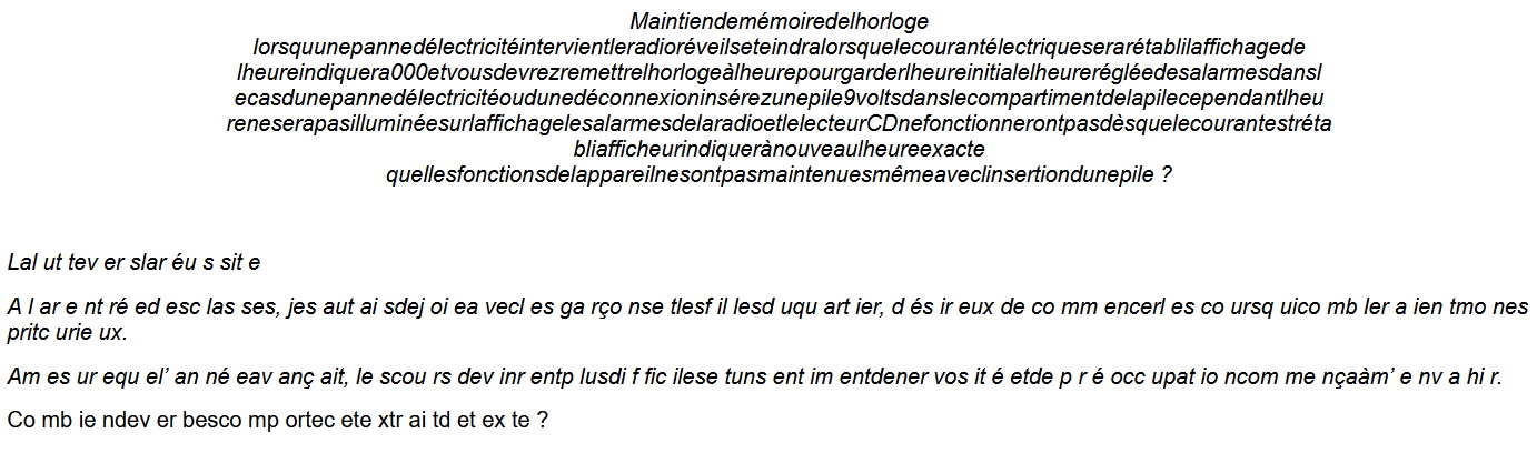 Les dyslexiques voient les mots, mais ils sont souvent mal segmentés.